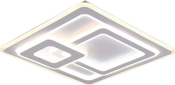 Trio Lighting Mita Μοντέρνα Μεταλλική Πλαφονιέρα Οροφής με Ενσωματωμένο LED σε Λευκό χρώμα 51.5cm 629219331
