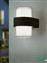 Trio Lighting Molina Στεγανή Επιτοίχια Πλαφονιέρα Εξωτερικού Χώρου με Ενσωματωμένο LED Μαύρο R22052142
