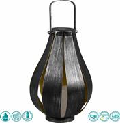 Trio Lighting Montero Ηλιακό Φωτιστικό Δαπέδου IP44 με Ανιχνευτή Κίνησης και Αισθητήρα Φωτός Μαύρο R55266188