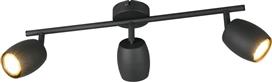 Trio Lighting Nancy Σποτ σε Μαύρο Χρώμα R86263032