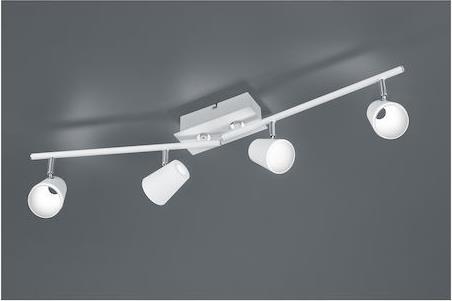 Trio Lighting Narcos Σποτ με 4 Φώτα, Ενσωματωμένο LED και Θερμό Φως Λευκό