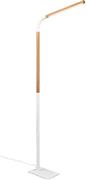 Trio Lighting Norris LED Φωτιστικό Δαπέδου Υ140xΜ22cm με Θερμό Λευκό Φως σε Λευκό Χρώμα 445210131