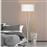 Trio Lighting Paris II Μοντέρνο Φωτιστικό Δαπέδου με Ντουί για Λαμπτήρα E27 Λευκό Υ160xΜ50cm