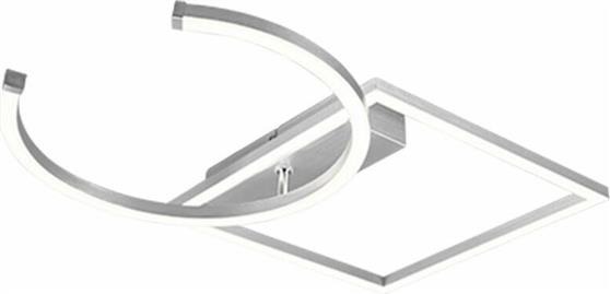 Trio Lighting Pivot Μοντέρνα Μεταλλική Πλαφονιέρα Οροφής με Ενσωματωμένο LED Λευκό 42cm R62162405