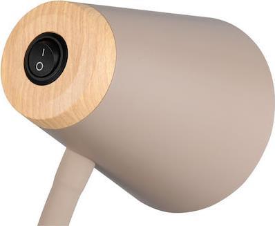 Trio Lighting Pongo LED Φωτιστικό Γραφείου σε Μπεζ Χρώμα R25831143