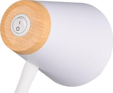 Trio Lighting Pongo LED Φωτιστικό Γραφείου σε Λευκό Χρώμα R55831101