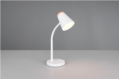 Trio Lighting Pongo LED Φωτιστικό Γραφείου σε Λευκό Χρώμα R55831101