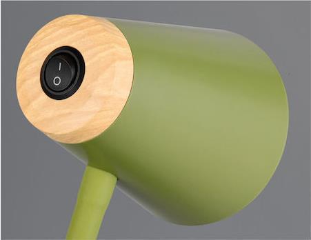 Trio Lighting Pongo LED Φωτιστικό Γραφείου σε Πράσινο Χρώμα R25831115