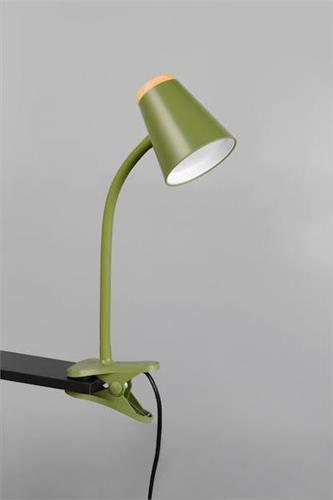 Trio Lighting Pongo LED Φωτιστικό Γραφείου σε Πράσινο Χρώμα R25831115