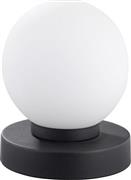 Trio Lighting Prinz Πορτατίφ με Λευκό Καπέλο και Μαύρη Βάση R5400-24
