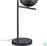 Trio Lighting Pure Πορτατίφ με Μαύρο Καπέλο και Μαύρη Βάση