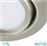 Trio Lighting Rila Στρογγυλό Μεταλλικό Χωνευτό Σποτ με Ενσωματωμένο LED και Θερμό Λευκό Φως Ασημί 3x8cm 650310107