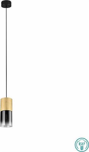 Trio Lighting Robin Μοντέρνο Κρεμαστό Φωτιστικό Μονόφωτο με Ντουί E27 Χρυσό