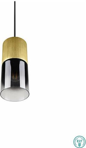 Trio Lighting Robin Μοντέρνο Κρεμαστό Φωτιστικό Μονόφωτο με Ντουί E27 Χρυσό