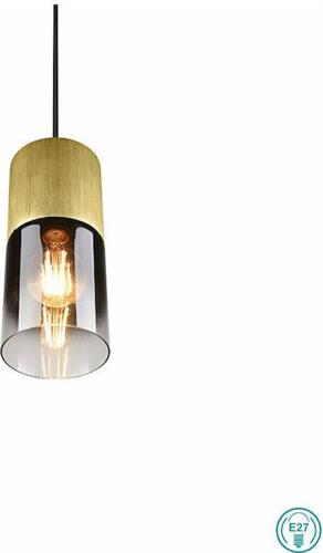 Trio Lighting Robin Μοντέρνο Κρεμαστό Φωτιστικό Μονόφωτο με Ντουί E27 Χρυσό