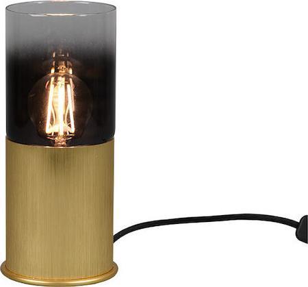 Trio Lighting Robin Πορτατίφ με Διάφανο Καπέλο και Χρυσή Βάση