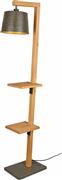 Trio Lighting Rodrigo Μοντέρνο Φωτιστικό Δαπέδου με Ντουί για Λαμπτήρα E27 Μπεζ Υ165xΜ24cm