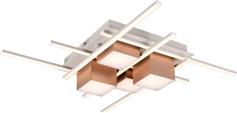 Trio Lighting Roger Πλαφονιέρα Οροφής Καφέ 647810465