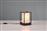 Trio Lighting Ross Επιτραπέζιο Διακοσμητικό Φωτιστικό με Ντουί για Λαμπτήρα E27 σε Μαύρο Χρώμα 46469227