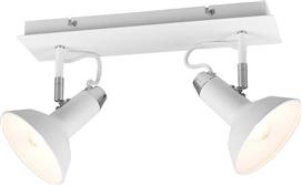 Trio Lighting Roxie Διπλό Σποτ με Ντουί E14 σε Λευκό Χρώμα 811900231
