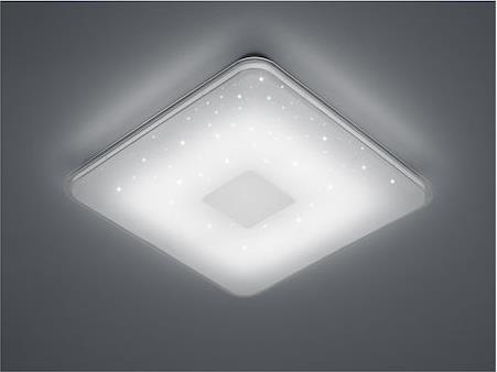 Trio Lighting Samurai Τετράγωνο Εξωτερικό LED Panel Ισχύος 30W με Ρυθμιζόμενο Λευκό Φως 628613001