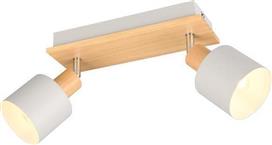 Trio Lighting Shanti Διπλό Σποτ με Ντουί E14 σε Γκρι Χρώμα 862700276