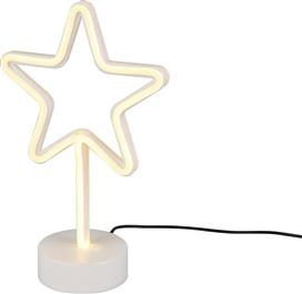 Trio Lighting Star Επιτραπέζιο Διακοσμητικό Φωτιστικό LED Λευκό R55230101
