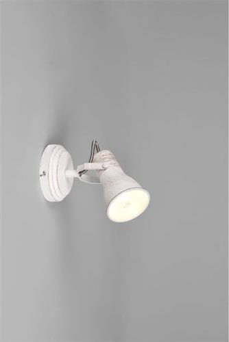 Trio Lighting Steam Μονό Σποτ με Ντουί E14 σε Λευκό Χρώμα 813400127