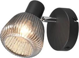 Trio Lighting Tarifa Μονό Σποτ με Ντουί E14 σε Μαύρο Χρώμα 862800132