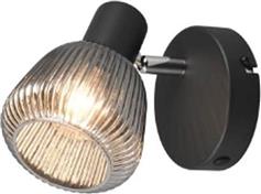 Trio Lighting Tarifa Μονό Σποτ με Ντουί E14 σε Μαύρο Χρώμα 862800132