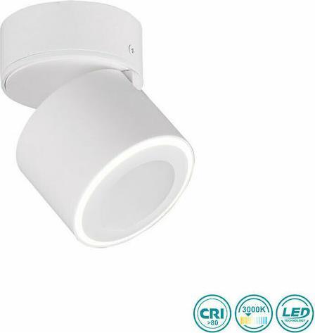Trio Lighting Taurus Μονό Σποτ με Ενσωματωμένο LED και Θερμό Φως Λευκό