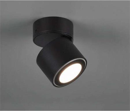 Trio Lighting Taurus Μονό Σποτ με Ενσωματωμένο LED και Θερμό Φως Μαύρο