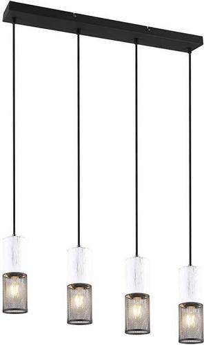 Trio Lighting Tosh Κρεμαστό Πολύφωτο Ράγα Λευκό 304300434