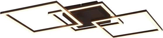 Trio Lighting Trail Πλαφονιέρα Οροφής σε Μαύρο χρώμα R64493132
