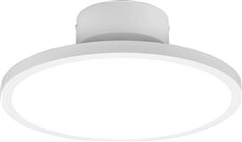 Trio Lighting Tray Μοντέρνα Μεταλλική Πλαφονιέρα Οροφής με Ενσωματωμένο LED σε Λευκό χρώμα 40cm 640910131