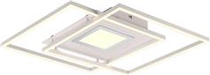 Trio Lighting Via Πλαφονιέρα Οροφής με Ενσωματωμένο LED σε Λευκό χρώμα 50cm 620710331