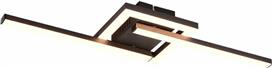 Trio Lighting Viale Πλαφονιέρα Οροφής σε Μαύρο χρώμα 54cm R67303132