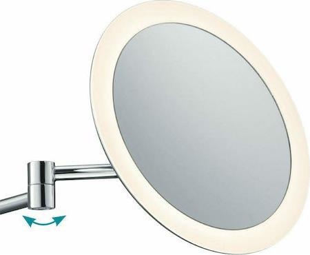 Trio Lighting View Μοντέρνο Φωτιστικό Τοίχου με Ενσωματωμένο LED και Θερμό Λευκό Φως Ασημί 22cm