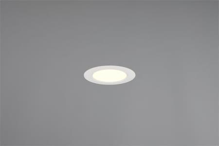 Trio Lighting Virunga Πλαστικό Χωνευτό Σποτ Λευκό 635410131