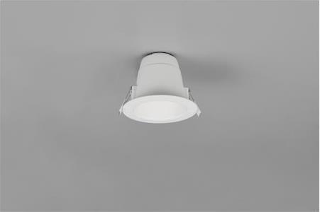 Trio Lighting Virunga Πλαστικό Χωνευτό Σποτ Λευκό 635410131