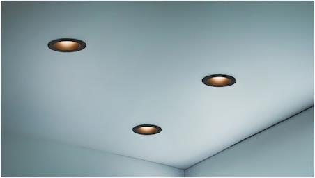 Trio Lighting Virunga Πλαστικό Χωνευτό Σποτ Μαύρο 635410132