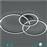 Trio Lighting Winona Μοντέρνα Μεταλλική Πλαφονιέρα Οροφής με Ενσωματωμένο LED Μαύρη 78cm