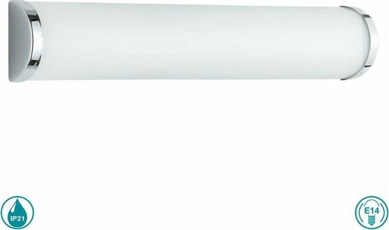 Trio Lighting Xavi Μοντέρνο Φωτιστικό Τοίχου με Ντουί E14 Λευκό Μ40.5cm
