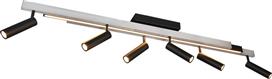 Trio Lighting Zeno Πλαφονιέρα Οροφής 180cm Γκρι με Ενσωματωμένο LED και Τηλεχειριστήριο 648310705