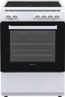 United UFV-68277T Κουζίνα 69lt με Κεραμικές Εστίες Π60cm Λευκή