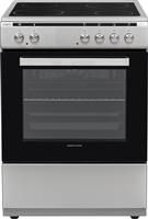 United UFV-68279T Κουζίνα 69lt με Κεραμικές Εστίες Π60cm Inox