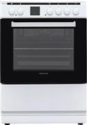 United UFV-68287TP Κουζίνα 69lt με Κεραμικές Εστίες Π60cm Λευκή