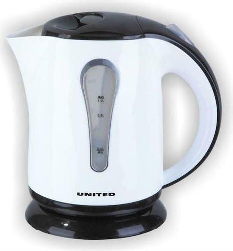 United WK-2010 Βραστήρας 1lt 1000W Λευκός