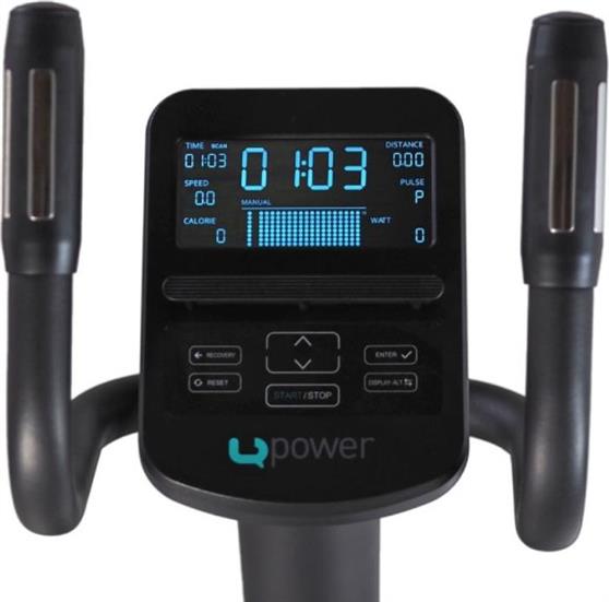 Upower ER1000 Μαγνητικό Ελλειπτικό Μηχάνημα με Δίσκο 6kg για Χρήστη έως 120kg