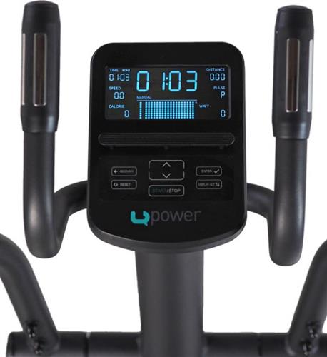 Upower EF1000 Pro Μαγνητικό Ελλειπτικό Μηχάνημα με Δίσκο 6kg για Χρήστη έως 120kg
